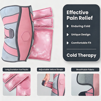 Compresse de gel réutilisable à prix d'usine pour les douleurs au genou et la récupération articulaire avec housse en nylon, enveloppe froide pour les blessures sportives, conforme ROHS