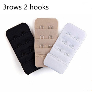 Colorato da donna inelastico <span class=keywords><strong>reggiseno</strong></span> Extender cinturino 2 gancio 3 gancio 4 gancio senza Spandex <span class=keywords><strong>reggiseno</strong></span> di estensione - Product Image 3