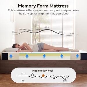 <span class=keywords><strong>Matelas</strong></span> pliable en trois parties de 6 pouces, <span class=keywords><strong>matelas</strong></span> de sol en <span class=keywords><strong>mousse</strong></span> à mémoire de forme pliable, fond antidérapant, <span class=keywords><strong>matelas</strong></span> de couchage portable <span class=keywords><strong>pour</strong></span> le <span class=keywords><strong>camping</strong></span>, les invités - Product Image 5