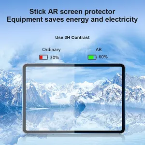 ฟิล์ม PET ป้องกันรอยขีดข่วนกันรอยขีดข่วนกันสะท้อนความโปร่งใสสูงป้องกันหน้า<span class=keywords><strong>จอ</strong></span> AR สำหรับ <span class=keywords><strong>iPad</strong></span> 10.2 10.9 11นิ้ว - Product Image 6