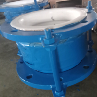 Junta de Expansión Metálica Revestida de PTFE XQH-BCQ DN100 L95mm PN0.25Mpa, Serie para Sistema de Tuberías Resistente a la Corrosión, Absorbe Impactos Bruscos