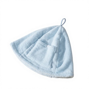 Gorro de Sauna de Tela de Rizo con Logotipo Personalizado - Tamaño Ajustable, Gorro de Baño Absorbente para Spa y Ducha - Product Image 2