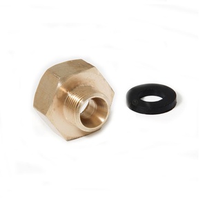 Kitchen Toilet Supply <b>Hose</b> ,EU G1/2" Female to US 9/16-24 UNEF Male Thread Converter Connecter Brass Thread <b>Pipe</b> Adapter Fitting - Product Image 4