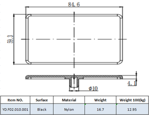 Support matériel à <span class=keywords><strong>double</strong></span> fentes en aluminium, livraison directe, coin d'étagère - Product Image 4