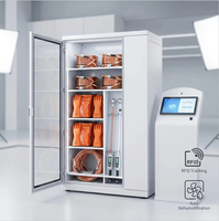 Elektrik Güvenlik Dolabı Montajlı Akıllı Alet Dolabı Elektrik Güvenlik Depolama Dolabı Nem Alma Özellikli Ultra Yüksek Frekanslı RFID Akıllı