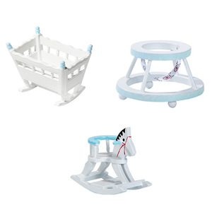 Mobili per la casa delle bambole in legno Set per la stanza del bambino in miniatura per bambini bambini Toddler - Product Image 2
