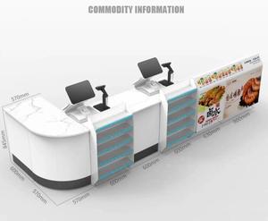 Cửa hàng thuốc đơn giản góc nhỏ thanh cửa hàng tiện lợi thu ngân siêu thị kết hợp tích hợp thuốc lá quầy rượu - Product Image 3