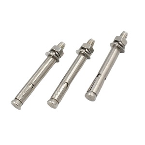 Perno de Expansión de Acero Inoxidable M6x60mm con Cabeza Hexagonal y Tuercas para Fijación en Concreto - Product Image 1