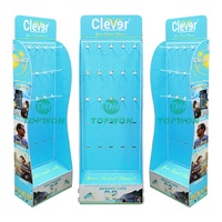 Support d'affichage de table de magasin personnalisable, boîte de présentation de maquillage, présentoir en PVC, présentoir en mousse de PVC