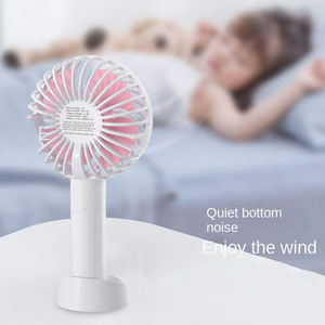 พัดลมมือถือแบบชาร์จ USB ขนาดเล็กสำหรับนักเรียน แรงลมสูง ทำงานเงียบ ปรับความเร็วได้สามระดับ ปรับแต่งได้ - Product Image 6