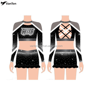 Uniformes de pom-pom girl All-Star personnalisés uniformes de pom-pom girl au design sexy pour femmes Costumes de pom-pom girl en gros - Product Image 2