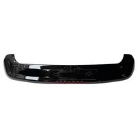 Alerón de Techo Trasero de Plástico para Coche Negro Brillante con Lámpara para Ventana Trasera para Toyota 4Runner 2003 2004 2005 2006 2007 2008 2009