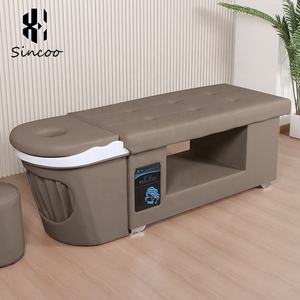 Manufacturer Modern Japanese <b>Head</b> Spa <b>Style</b> Beauty Salon Luxury Massage <b>Head</b> Spa Shampoo Bed for Facial for Barber Shops - Product Image 3