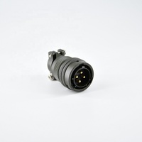 Connecteurs circulaires RSHK MS3116F14-4P, cuivre aérospatial, fiche mâle 4 pôles, étanche IP67, 1200V -55 +125 °C de température de fonctionnement