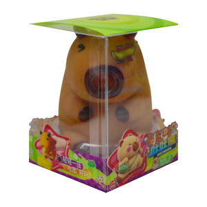 Un divertente giocattolo per bambini A forma di orso <span class=keywords><strong>Toto</strong></span> <span class=keywords><strong>e</strong></span> sapori misti di caramelle scoppiettanti Capibara giocattoli di caramelle per bambini Dulces De Juguete - Product Image 4