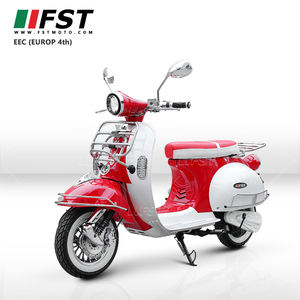 中国工厂直接电动摩托车45kmh电池可拆卸eec coc moto lectrique adulte复古电动滑板车 - Product Image 2