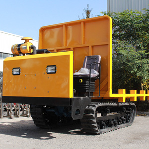 Super Promotions Mini Dumper Crawler Durable Utilisant 800kg Essence Diesel Hydraulique Crawler Petit Mini Dumper - Product Image 6