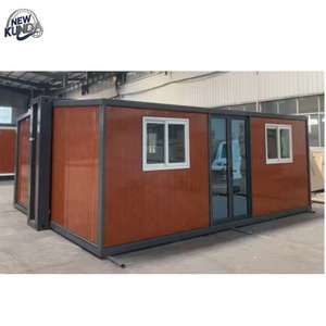 Maison conteneur avec toit et terrasse couvrant une surface de 37 mètres carrés, entièrement équipée <span class=keywords><strong>d</strong></span>'eau et <span class=keywords><strong>d</strong></span>'électricité - Product Image 1