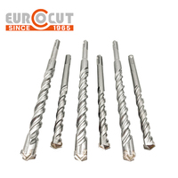 Eurocut Factory 6x210mm tête à pointe en carbure robuste SDS Plus foret pour brique en béton et accessoire de marteau de démolition