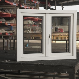 Giá tốt nhất cửa sổ uPVC với cửa sổ kính đôi uPVC cho nhà sản xuất ues - Product Image 2