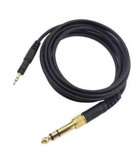 Cable de Audio de Repuesto de 3.5mm a 2.5mm para Auriculares ATH-M70X M50X M40X <span class=keywords><strong>M60X</strong></span>, Cable de Audio con Resorte, Negro - Product Image 6