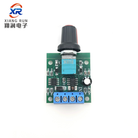 Contrôleur de vitesse de moteur CC PWM 30W 2A Basse Tension 1.8V-15V Module de commande réglable pour régulation de vitesse de ventilateur Modèle de contrôle IC