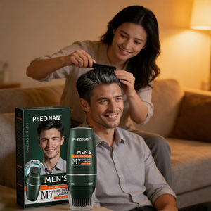 ครีมย้อม<span class=keywords><strong>ผม</strong></span>สีดำกึ่งถาวรสำหรับผู้ชาย สมุนไพร ไม่มีแอมโมเนีย พร้อมหวีสำหรับย้อม<span class=keywords><strong>จอน</strong></span>และหนวดอย่างรวดเร็ว คุณภาพระดับซาลอน 30 มล. - Product Image 4