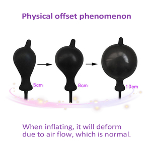 Analdilator Dildo Pumpe Analsex-Spielzeug für Frauen Männer Schwule Aufblasbarer Analplug Vibrator Großer Prostata-Massager - Product Image 5