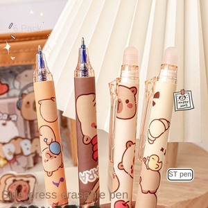 <span class=keywords><strong>Stylo</strong></span> gel <span class=keywords><strong>thermique</strong></span> magique effaçable, dessin animé Cardibala, papeterie facile à effacer, haute valeur, pression 0,5 mm, encre bleue, <span class=keywords><strong>stylo</strong></span> en plastique - Product Image 5