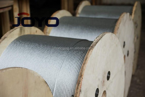 Zincato 6x19 + FC linea contattata Sandline filo di acciaio corda ascensore corda, ISO9001:2015... - Product Image 4