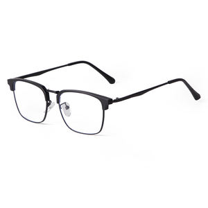 Gafas Ópticas Cuadradas con Marco Metálico STORY PSTY9510A, Filtro <span class=keywords><strong>de</strong></span> Luz Azul, Gafas para Computadora, Anti Luz Azul, Gafas <span class=keywords><strong>de</strong></span> Negocios para Hombre - Product Image 2