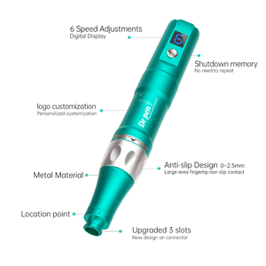 Logo personnalisé Microneedling électrique Dr Pen A6s Batterie rechargeable <span class=keywords><strong>Derma</strong></span> Pen Soins <span class=keywords><strong>de</strong></span> la peau du <span class=keywords><strong>visage</strong></span> Appareil <span class=keywords><strong>de</strong></span> beauté pour salon <span class=keywords><strong>de</strong></span> beauté - Product Image 2