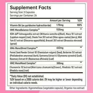 Integratore per il Benessere Femminile con Etichetta Privata, 72 Capsule Vegane per l'Armonia Ormonale e l'Equilibrio Hormonale - Product Image 2