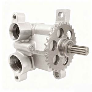 OEM personalizado CNC mecanizado de aluminio de acero inoxidable Billet todo tipo de aceite hidráulico bomba de engranajes de rotor recto externo por su diseño - Product Image 6