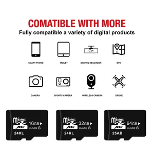 Categorías: Tarjeta de memoria de alta velocidad de 4GB, 8GB, 16GB, 32GB, 64GB, 128GB, tarjeta SD, tarjeta Mini TF utilizada para monitorizar el tacógrafo del dron. - Product Image 5