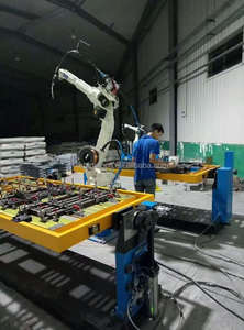 Bras de robot industriel de soudage automatique à couture longitudinale et rotative de type L pour plaques d'acier épaisses - Product Image 6