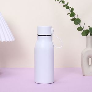 Minimalist American Small Mouth Vacuum Flask, Stainless <b>Insulated</b> <b>Mug</b> with Hand Rope Suitable for Daily Sports and Travel Scenes - Product Image 3