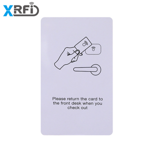 Thẻ Chìa Khóa Khách Sạn RFID MF 1K/4K 85.5*54Mm 13.56Mhz In Theo Yêu <span class=keywords><strong>C</strong></span>ầu Thẻ Kinh Doanh NFC Thẻ RFID UID - Product Image 5