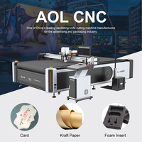 Système antistatique AOYOO, machine de découpe CNC pour matériaux composites en mousse EPE EVA, trois garanties