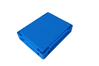 Boîtes de logistique en plastique empilables de qualité industrielle, en matériau vierge, robustes, pour l'industrie automobile, pour le stockage d'outils, 480-100