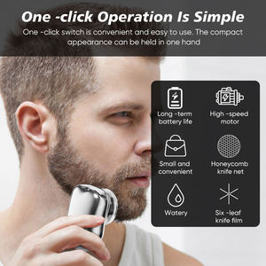 Usb Rechargeable Shaver <b>Mini</b> Shave Portable for Men Dry Mens Shaver for Men - Product Image 6