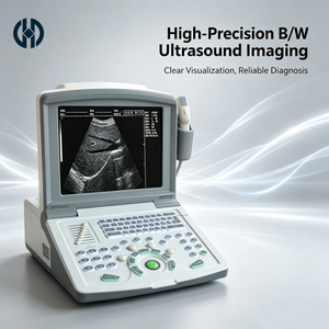 Máquina <span class=keywords><strong>de</strong></span> Ultrasonido Veterinaria en Blanco y Negro con Diseño Portátil y Gran Compatibilidad para Tratamiento Médico en Campo para Animales - Product Image 3