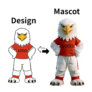 Costumi da Mascotte Aquila a Grandezza Naturale in Vendita Diretta dalla Fabbrica, Divertenti e Coinvolgenti, Personalizzabili in Varie Taglie - Product Image 1