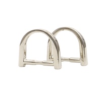Anneau en D de 12,5 mm en nickel, petit anneau en D en alliage de zinc, ajusteur en forme de D pour accessoires de quincaillerie de sacs à main