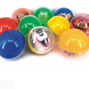 Fabrika toptan 65mm plastik kapsül topu otomat özel sürpriz hediye kapsül oyuncaklar boş kapsül topu - Product Image 3
