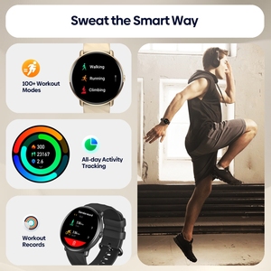 Dropshipping Zeblaze <span class=keywords><strong>GTR</strong></span> <span class=keywords><strong>3</strong></span> <span class=keywords><strong>Pro</strong></span> 1,43 pulgadas AMOLED llamada de voz serie de reloj inteligente para hombres pulsera Android de acero inoxidable - Product Image 5