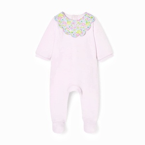 <span class=keywords><strong>Pagliaccetto</strong></span> da bambina con collo floreale in Velour <span class=keywords><strong>9</strong></span> <span class=keywords><strong>mesi</strong></span> in cotone neonato abbigliamento per bambine tutina da 3 a 6 <span class=keywords><strong>mesi</strong></span> pigiama <span class=keywords><strong>pagliaccetto</strong></span> - Product Image 1