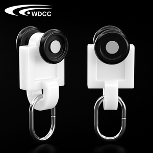 Rèm đường sắt Rèm Runner Trần treo tường nhiệm vụ nặng nề nhôm trượt Trần S sóng rèm theo dõi - Product Image 5