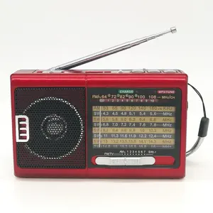 Vintage Forte Potenziamento Dei Bassi BT Altoparlante Senza Fili di FM/AM Retro Radio Con USB slot per Schede TF e Jack Per Le Cuffie