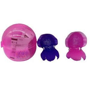 Jouets à presser YELL à décoloration thermique en forme <span class=keywords><strong>de</strong></span> pieuvre, jouets à torsion YELL à décoloration thermique en forme d'œuf, thème animaux japonais en PVC pour enfants - Product Image 1